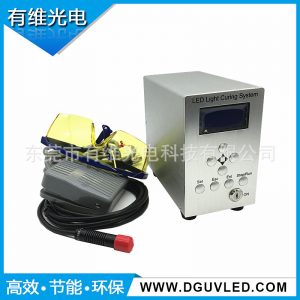 光纖紫外膠_東莞uvled點光源固化機光通訊紫外膠固化有維光電13923443541
