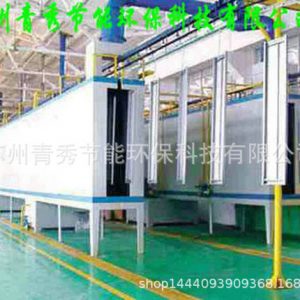 靜電噴涂流水線_廠家直銷環保型高溫烤漆房靜電噴涂流水線uv光固化