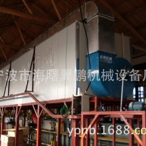 電鍍蒸汽烘道流水線隧道爐烘干機懸掛鏈橋式固化爐