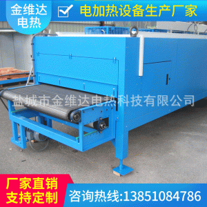 工業(yè)電爐_可按需定制流水線網帶爐電加熱網帶爐隧道式固化爐電加熱烘道