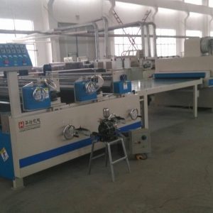 木皮板式家具專用UV油漆補(bǔ)土機(jī)、輥涂機(jī)、固化機(jī)生產(chǎn)線