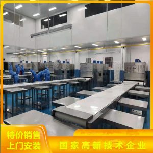 哈爾濱微波加熱設備感應式學生盒飯微波加熱隧道爐整機不銹鋼