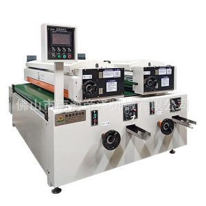 茶幾面玻鋼石上光uv固化機家具大理石uv淋涂機紫外線uv固化設備
